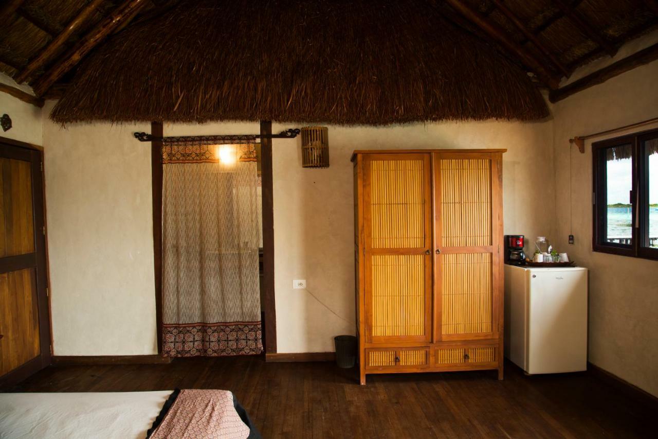 Lagoon Front Hut: Daily Cleaning, Bikes & Kayaks! Bacalar Exterior foto
