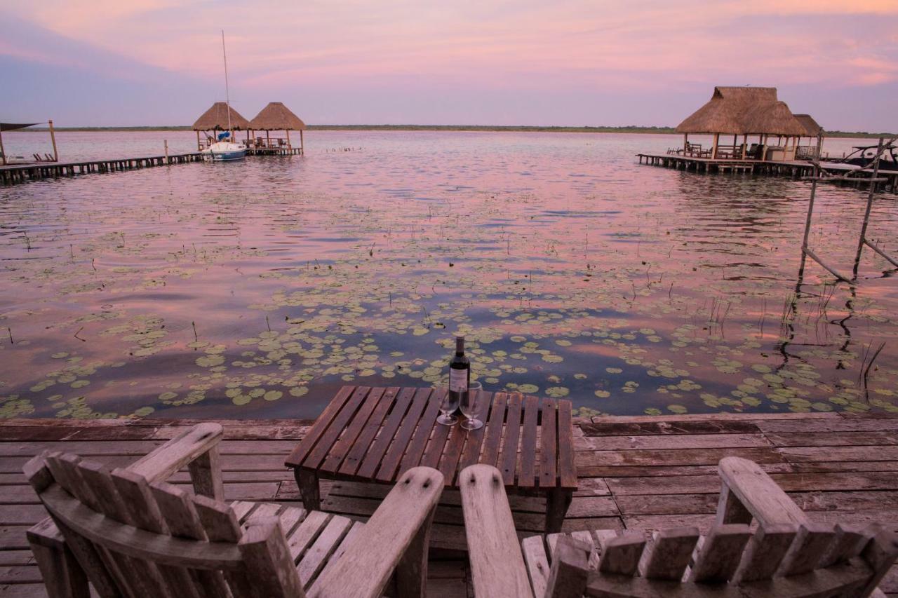 Lagoon Front Hut: Daily Cleaning, Bikes & Kayaks! Bacalar Exterior foto